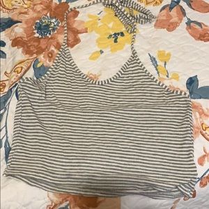 Stripe halter top